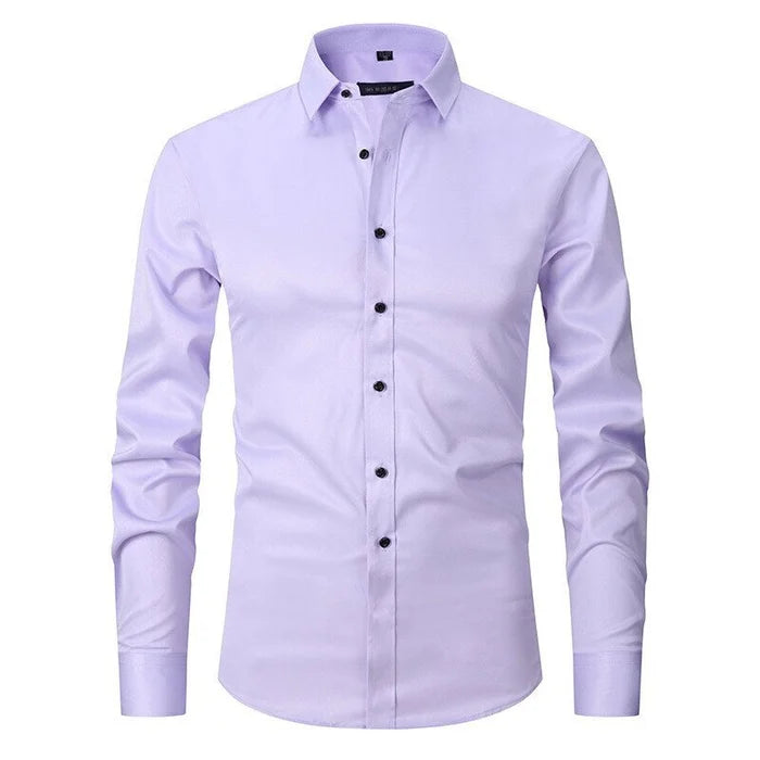 Lucas | Stretchy Anti-Crease Shirt