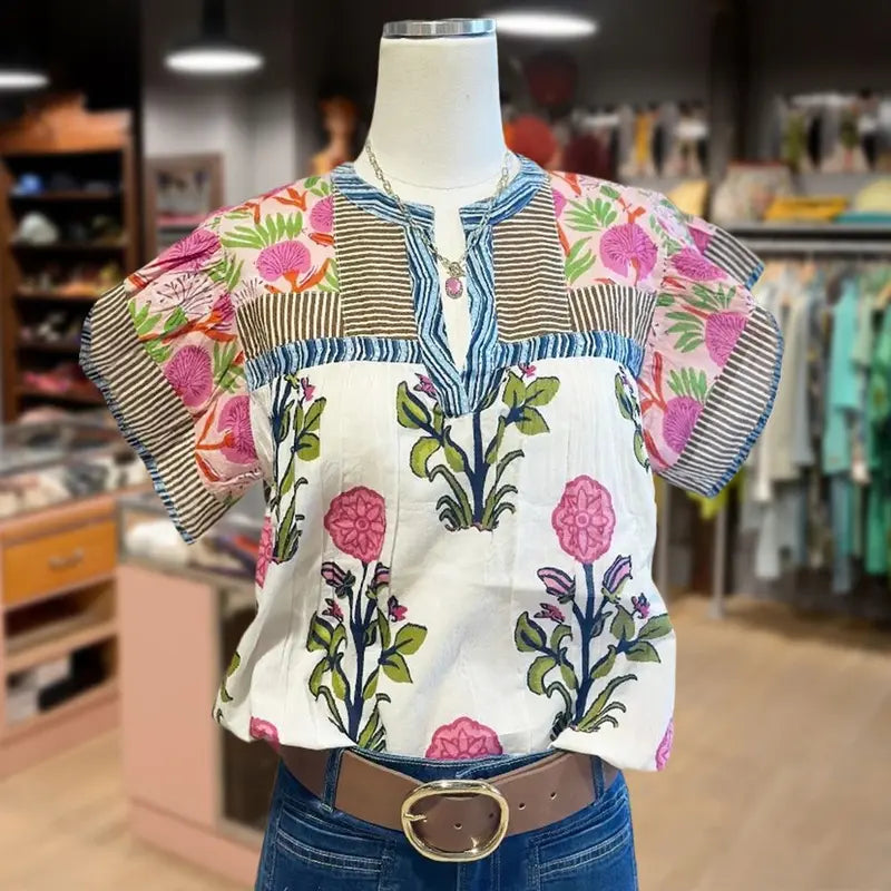 Cloe | Elegant Bohemian Blouse