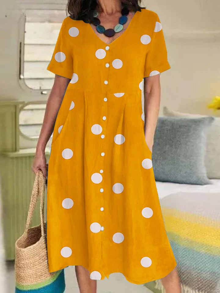 Zendaya | Casual Oversized Midi Shirt Dress