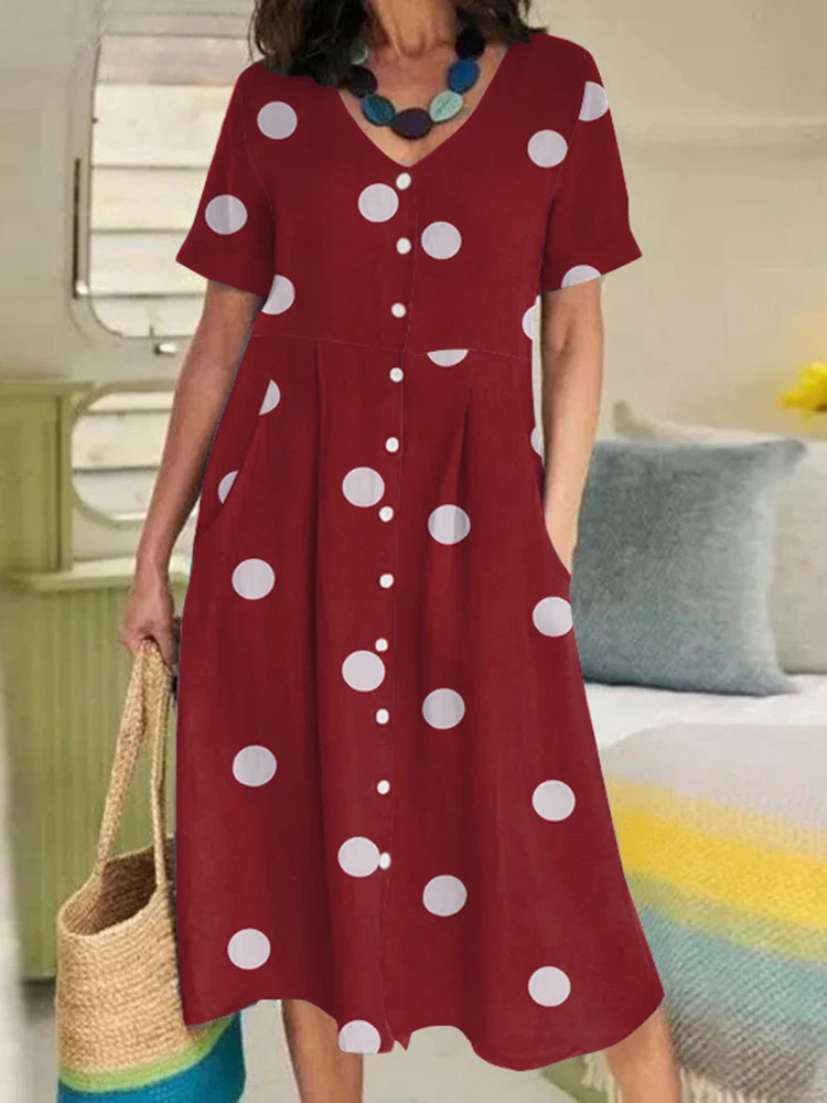 Zendaya | Casual Oversized Midi Shirt Dress