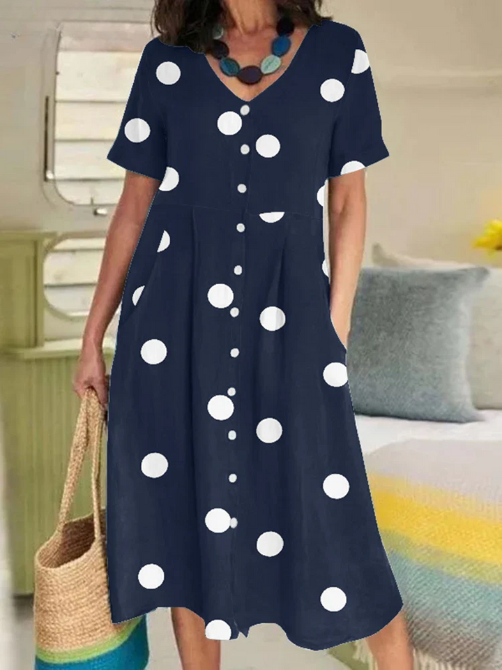 Zendaya | Casual Oversized Midi Shirt Dress