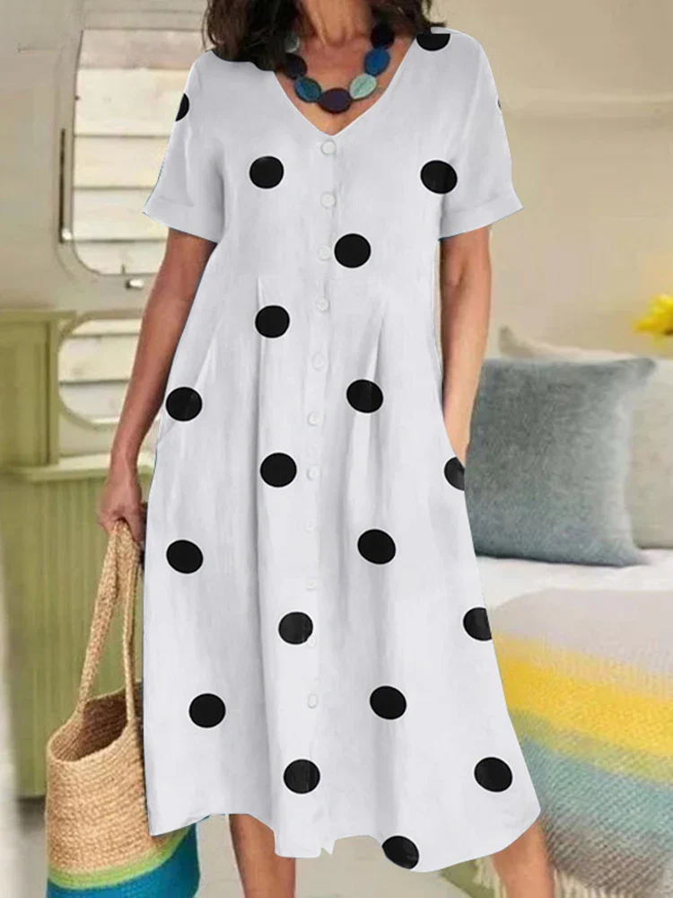 Zendaya | Casual Oversized Midi Shirt Dress