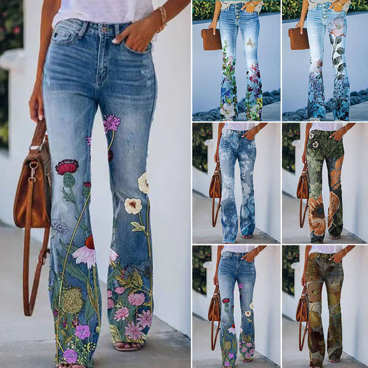 Tory | 4-button Flare Jeans