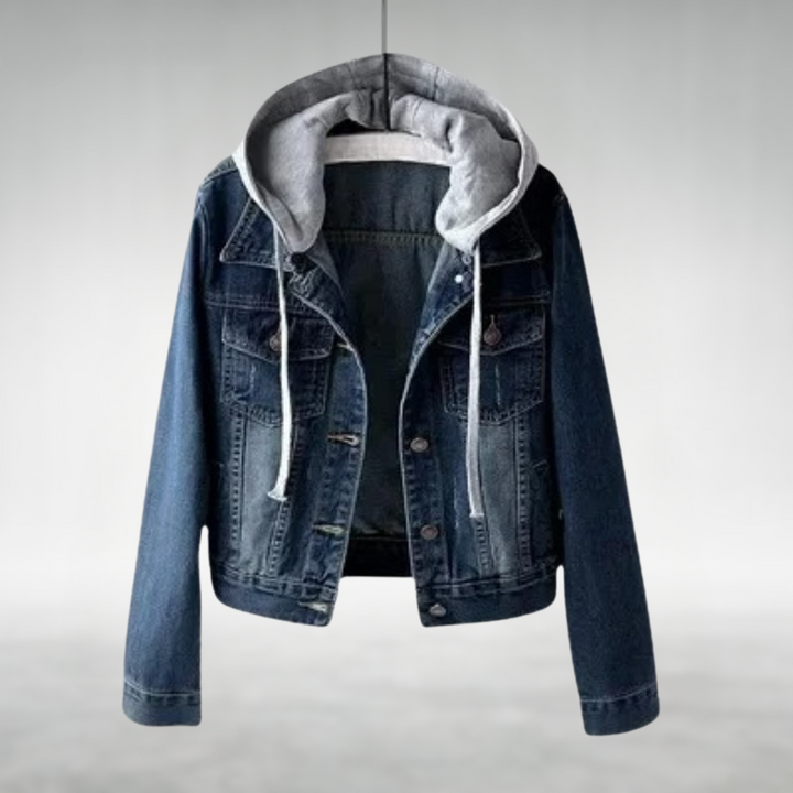 Zelle | Denim Hoodie