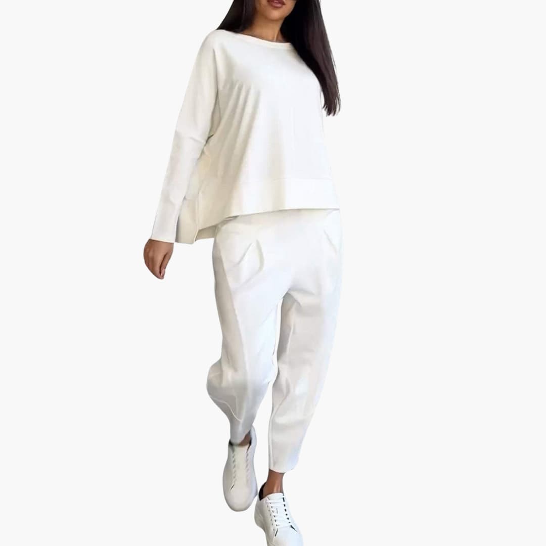 Thea | Two-piece Round Neck Set