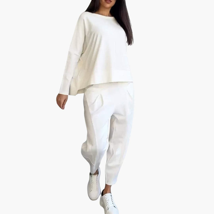 Thea | Two-piece Round Neck Set