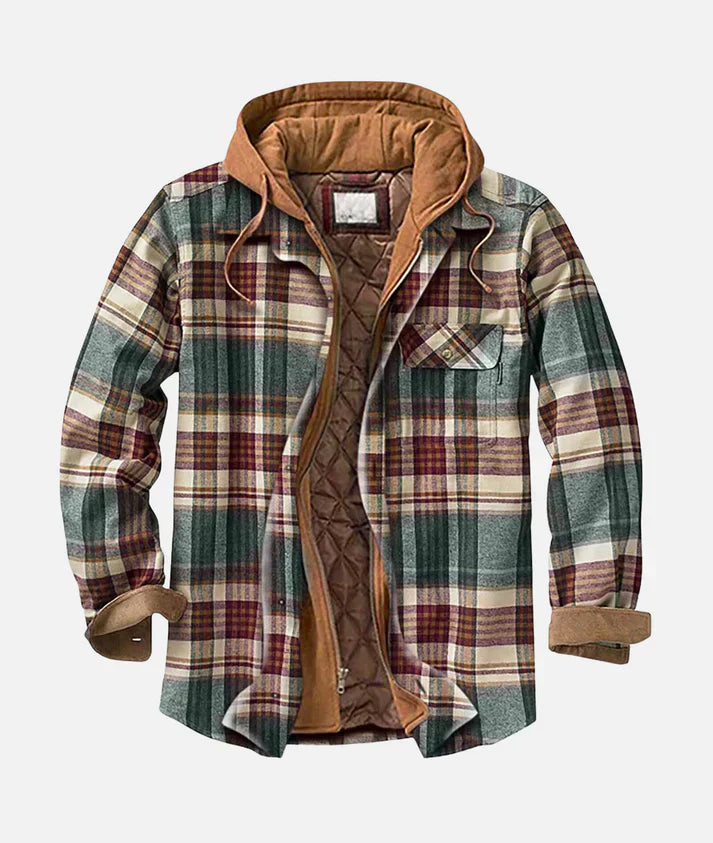 Romeo | Stylish Patchwork Plaid Jacket