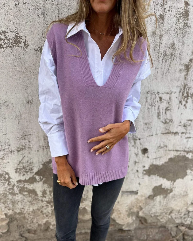 Rianna | Knit Sweater Vest