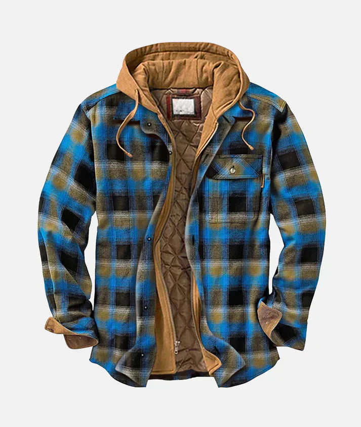 Romeo | Stylish Patchwork Plaid Jacket