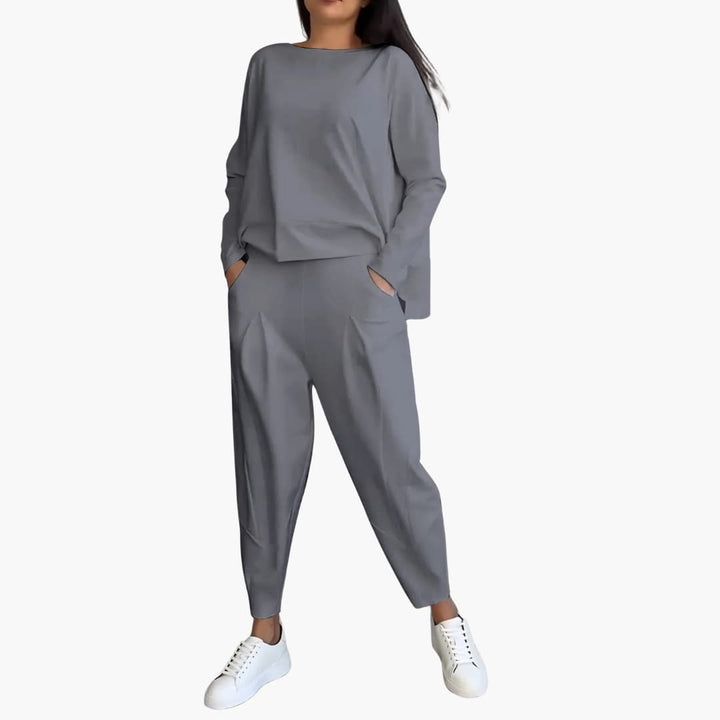 Thea | Two-piece Round Neck Set