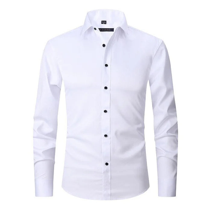 Lucas | Stretchy Anti-Crease Shirt