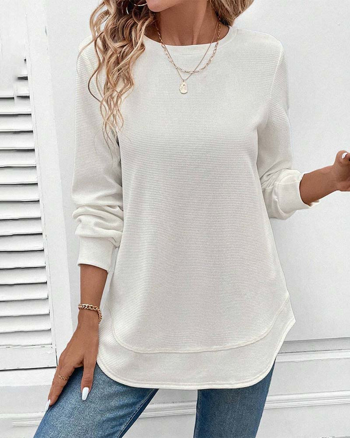 Amari | Round Neck Long Sleeve