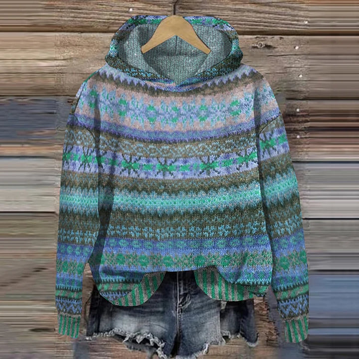 Gabrielle | Ethnic Retro Hoodie
