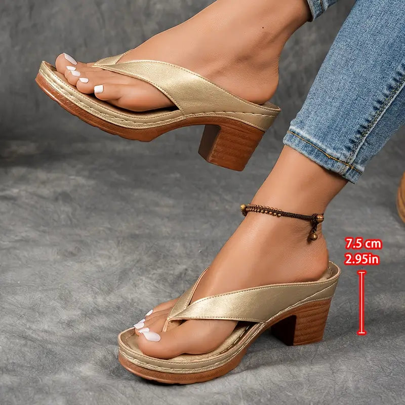 Aeris | Orthopedic Heeled Slippers