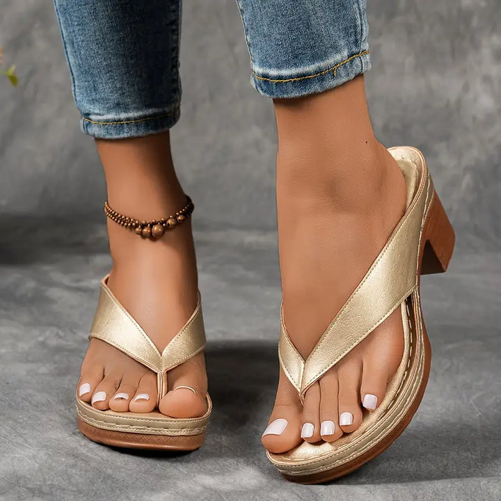 Aeris | Orthopedic Heeled Slippers