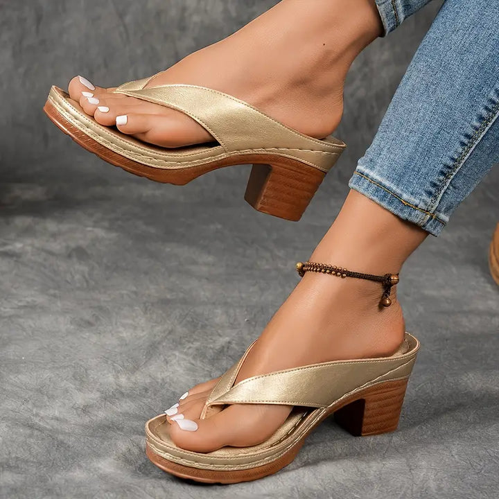 Aeris | Orthopedic Heeled Slippers