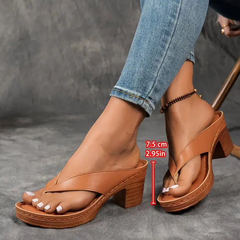 Aeris | Orthopedic Heeled Slippers
