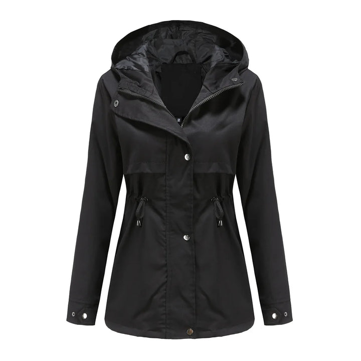 Lydia | Hooded Windbreaker Waterproof Coat