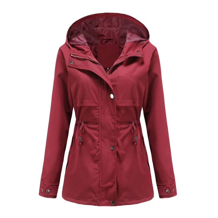 Lydia | Hooded Windbreaker Waterproof Coat