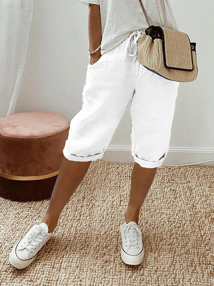 Ximena | Knee Length Shorts