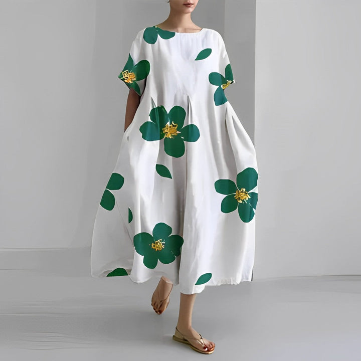 Chanelle | Elegant Printed Dress