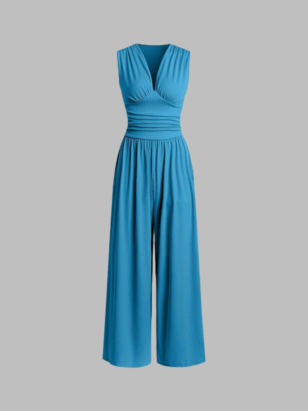 Sharon | Chic Sleeveless Wide-Leg Jumpsuit