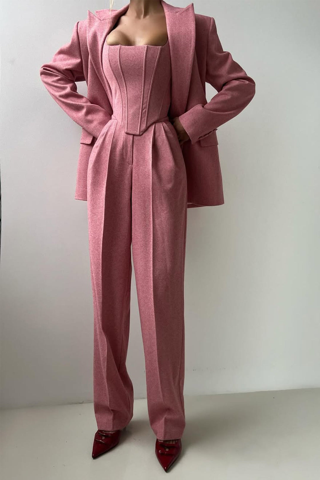 Dolce | Sophisticated Three-piece Tailored Suit
