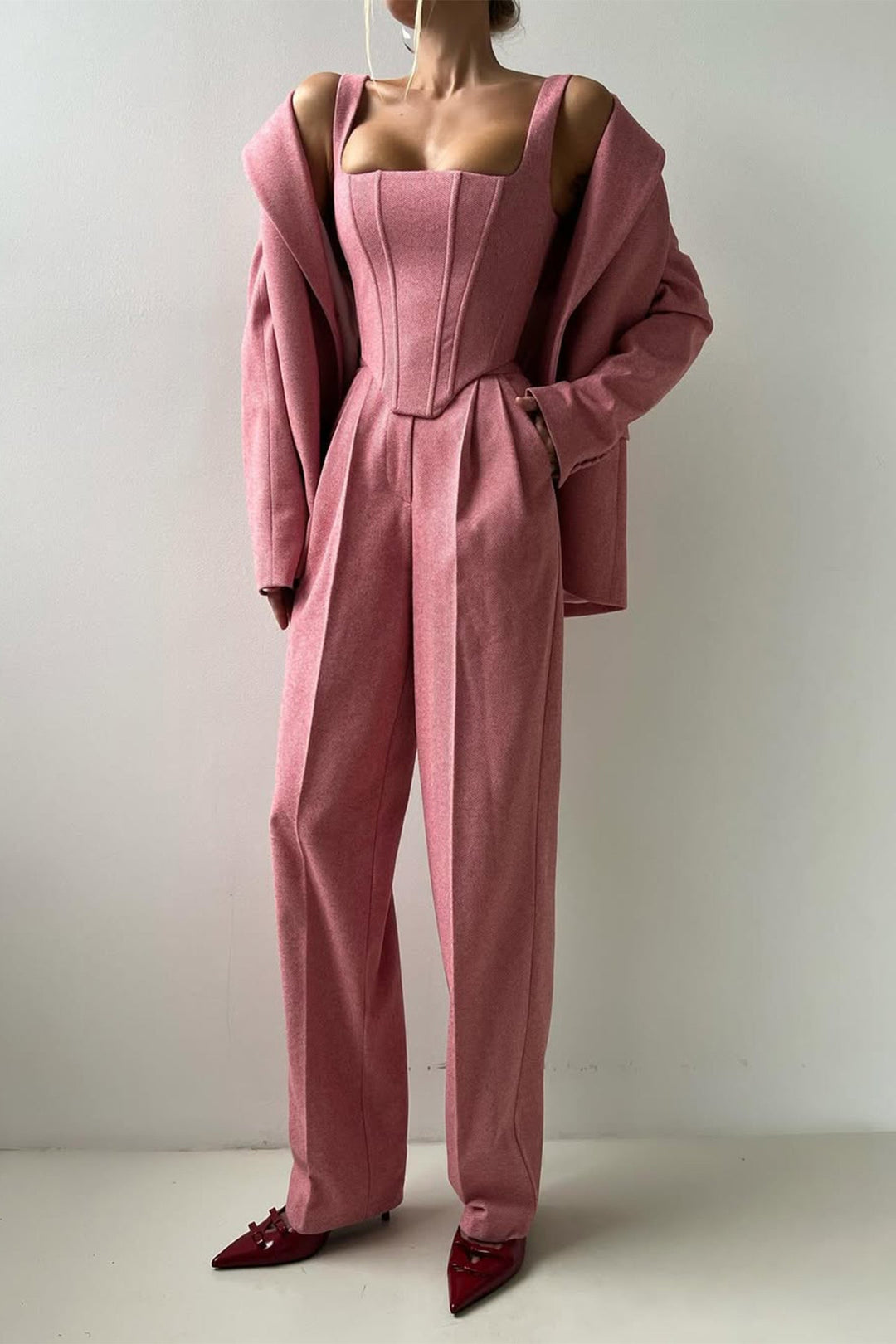 Dolce | Sophisticated Three-piece Tailored Suit