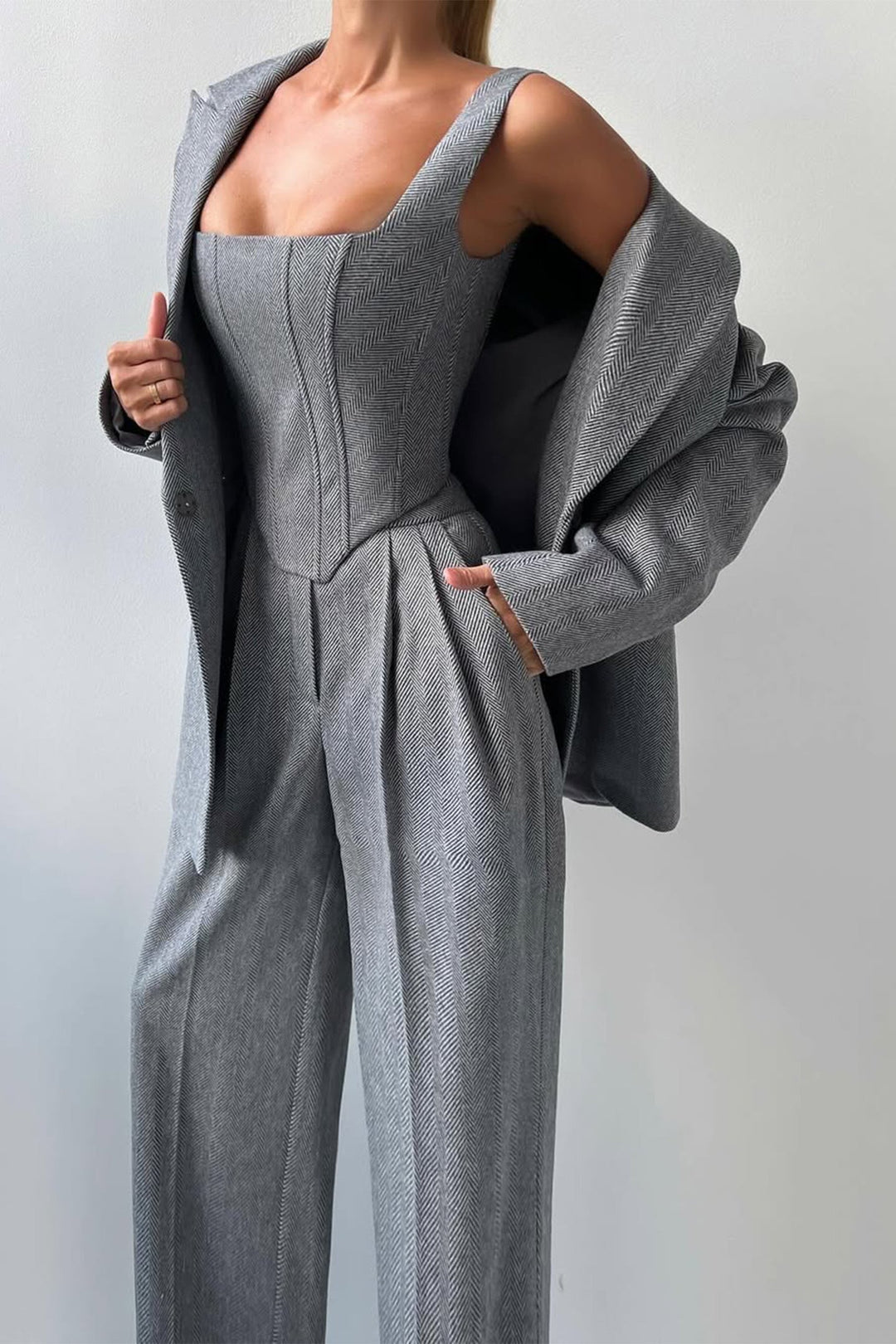 Dolce | Sophisticated Three-piece Tailored Suit