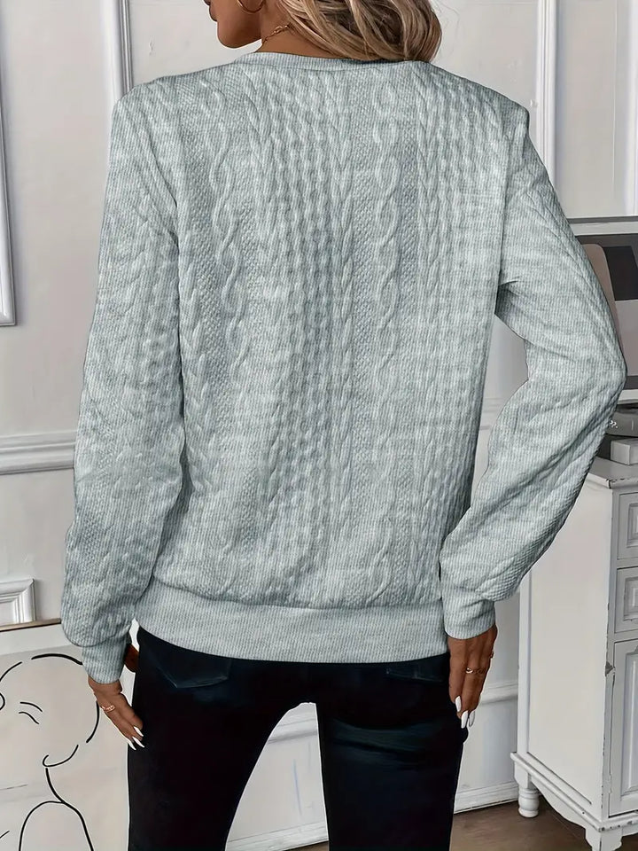 Rhea | Sweater with Zipper
