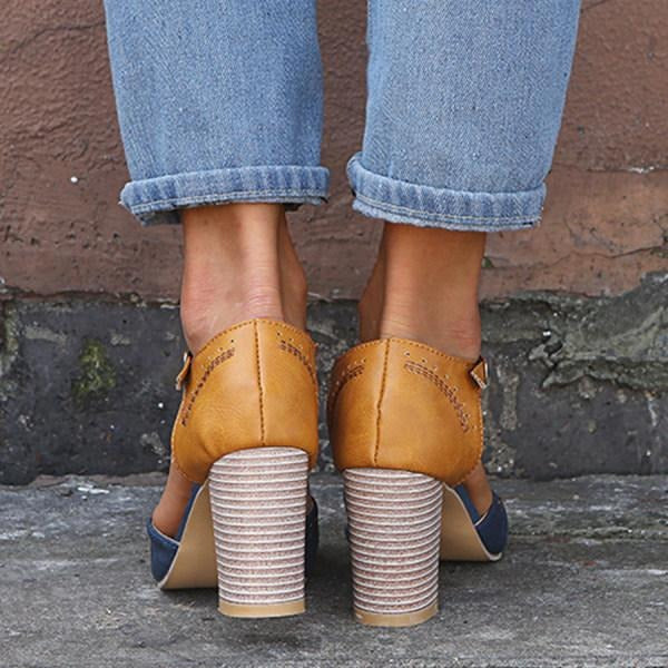 Gigi | Heeled Retro Sandals