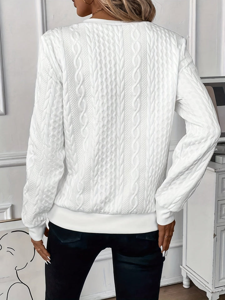 Rhea | Sweater with Zipper