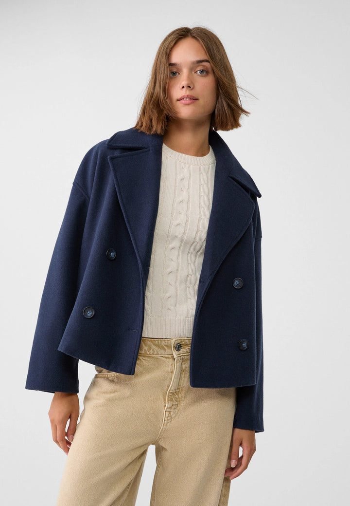 Alaia | Short Double Breasted Coat