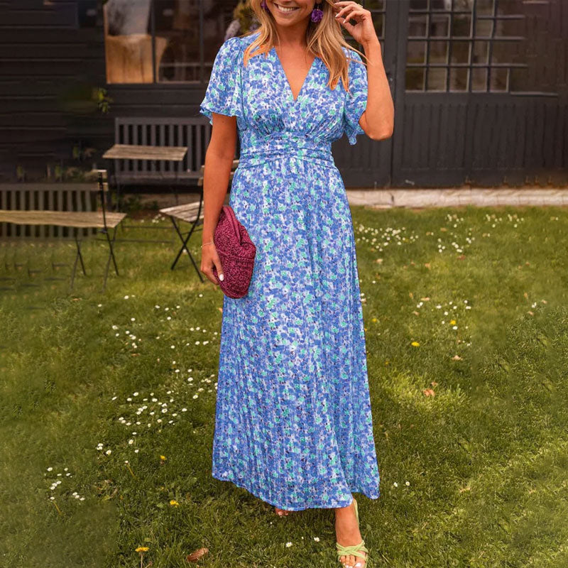 Cienna | Elegant V-Neck Dress