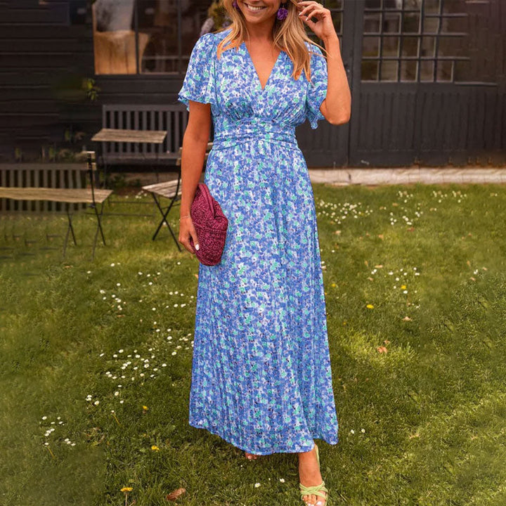 Cienna | Elegant V-Neck Dress