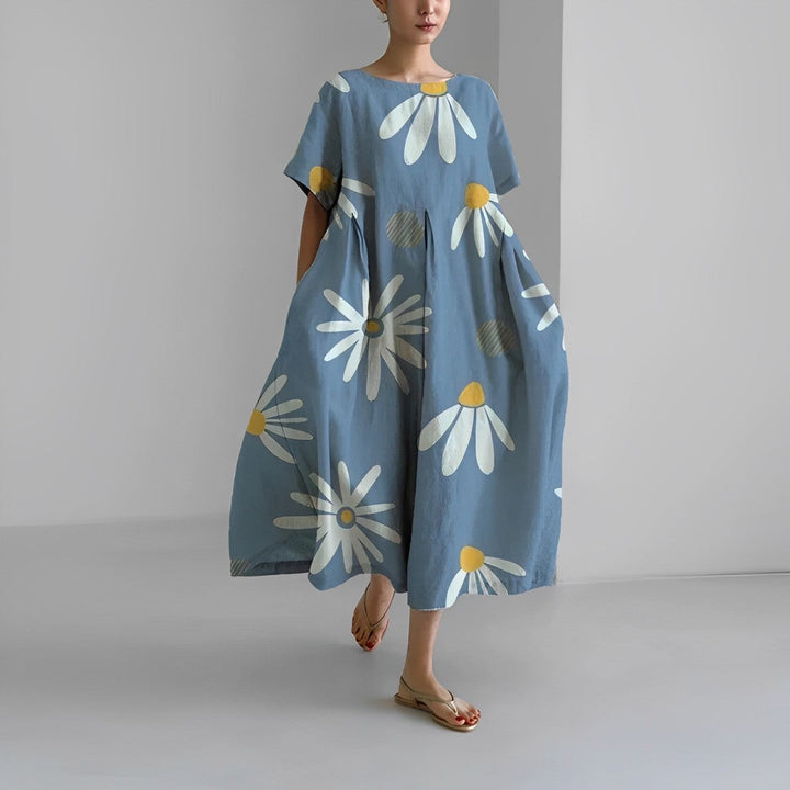 Chanelle | Elegant Printed Dress